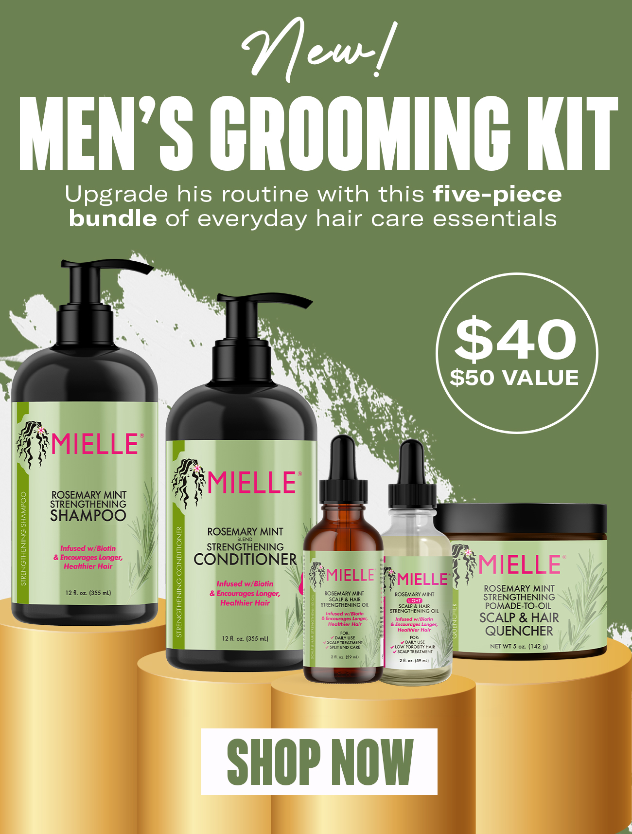 New Men's Grooming Kit