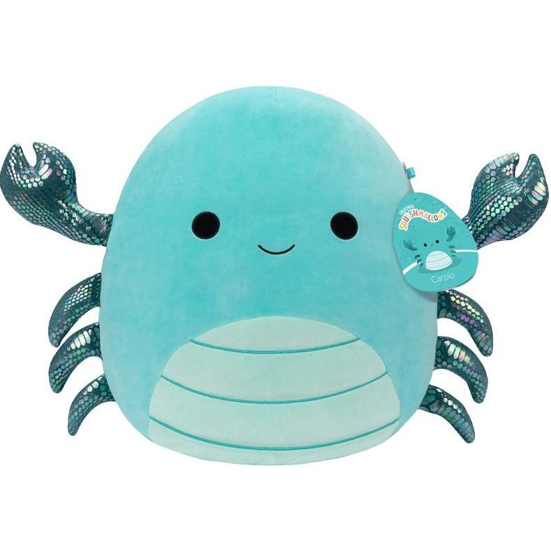 Squishmallow 8 Inch Carpio the Blue Crab Plush Toy