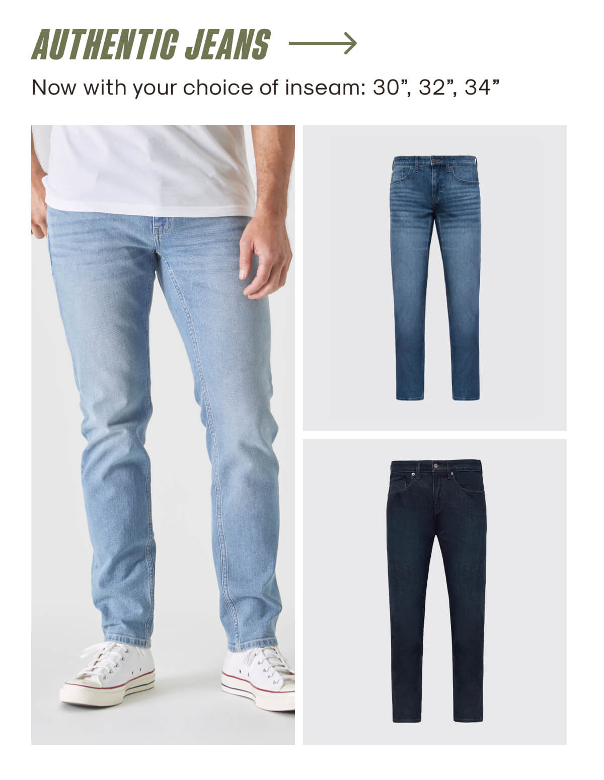 authentic stretch jeans