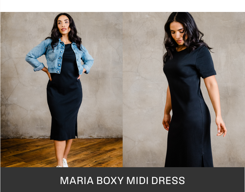 Shop the Maria Boxy Dress