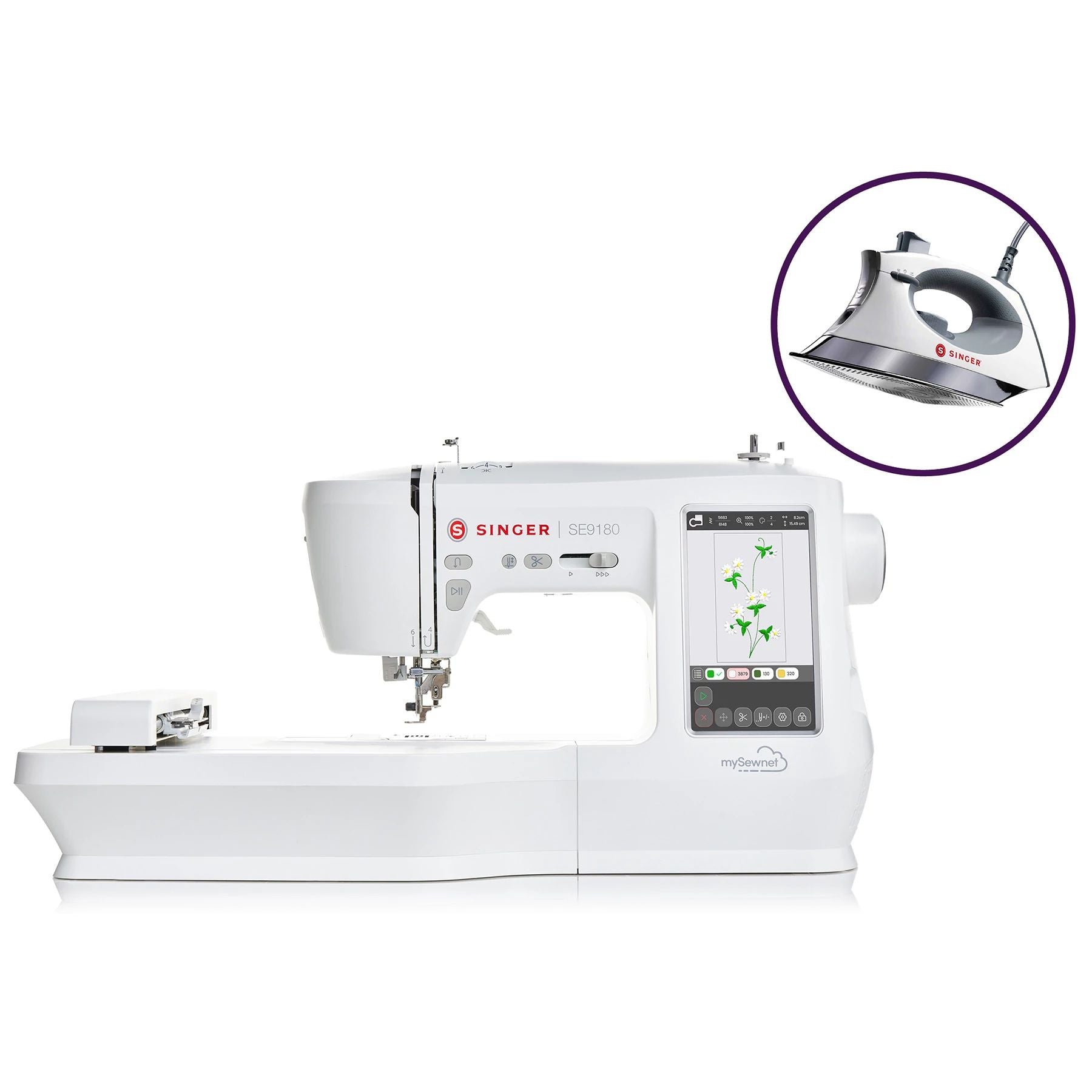 Image of SINGER® SE9180 Sewing & Embroidery Machine + GIFT w/PURCHASE