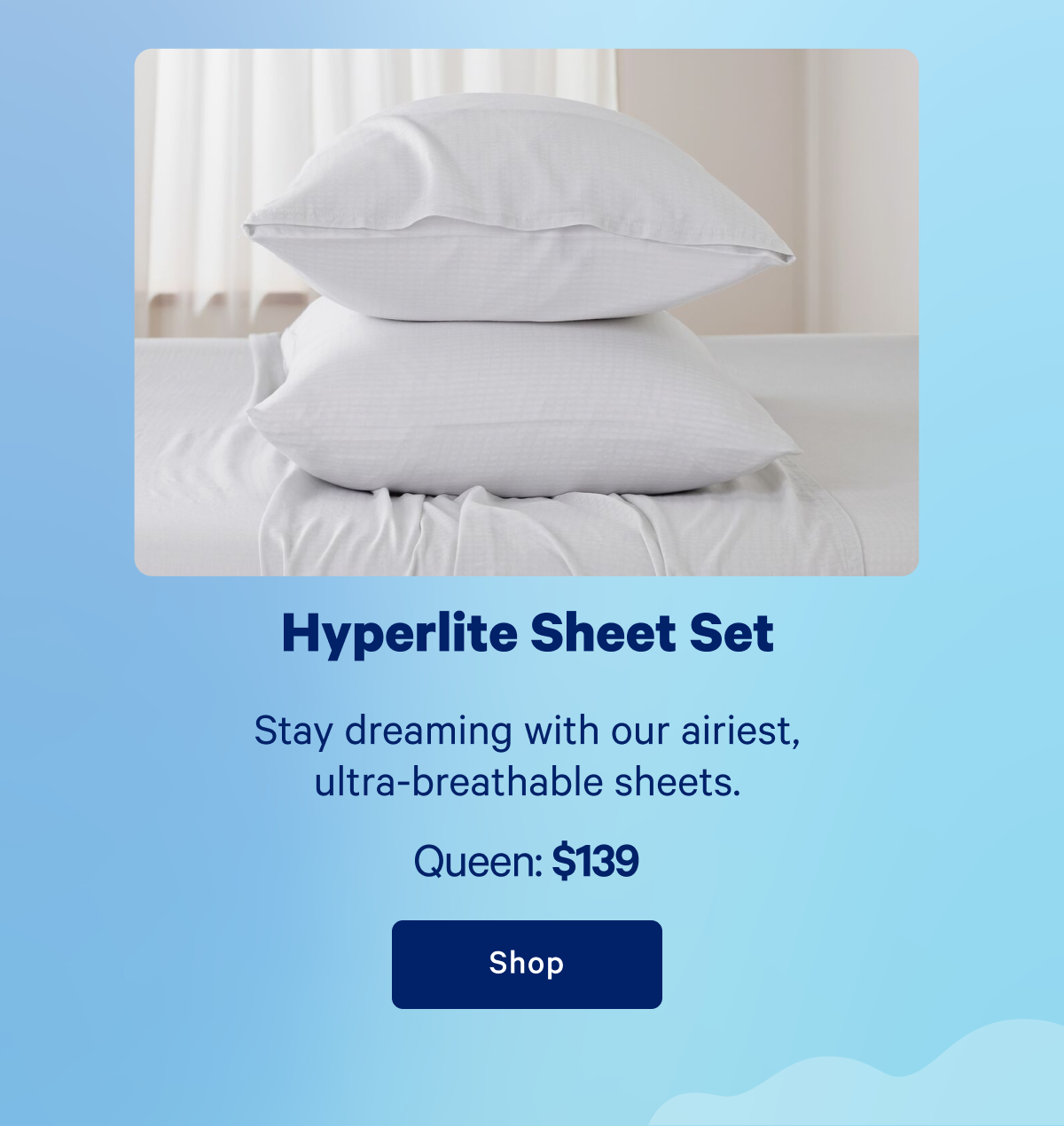 Hyperlite Sheet Set >> Shop >>