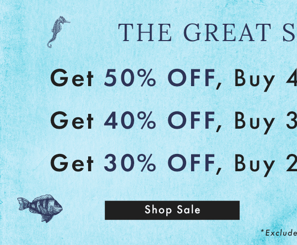 The Great Summer Sale | Shop Sale