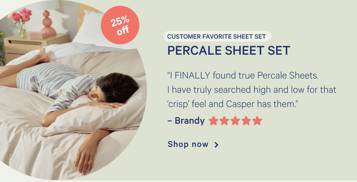 Percale Sheet Set >> 