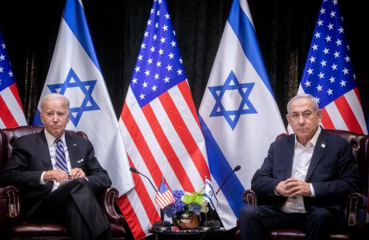 Photo: Biden Talks Ceasefire Deal With Netanyahu Days After Signing Aid Package