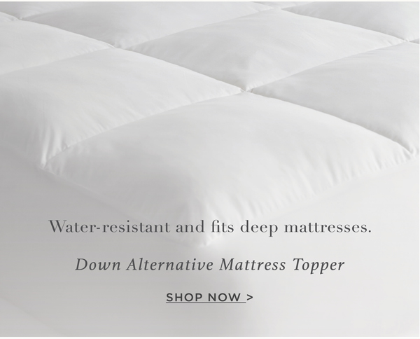 Down Alternative Mattress Topper