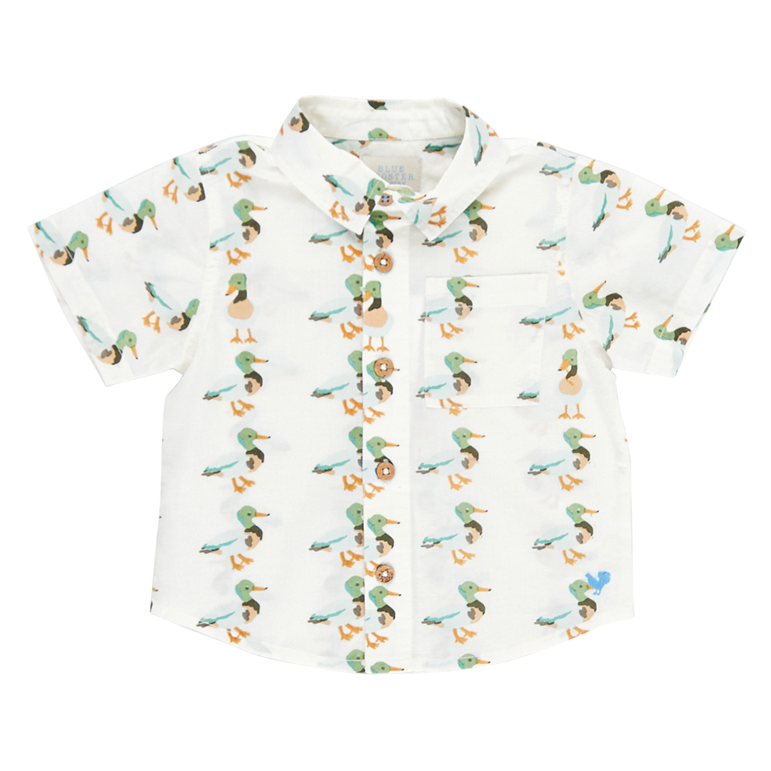 Image of Boys Jack Shirt - Mallard Friends