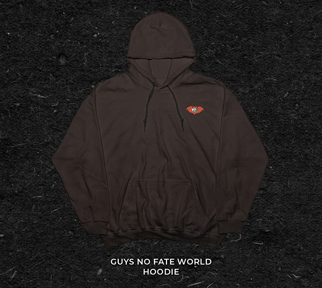 Guys No Fate World Hoodie