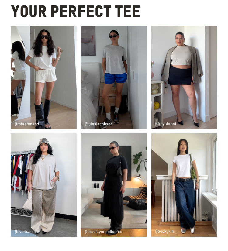 YOUR PERFECT TEE