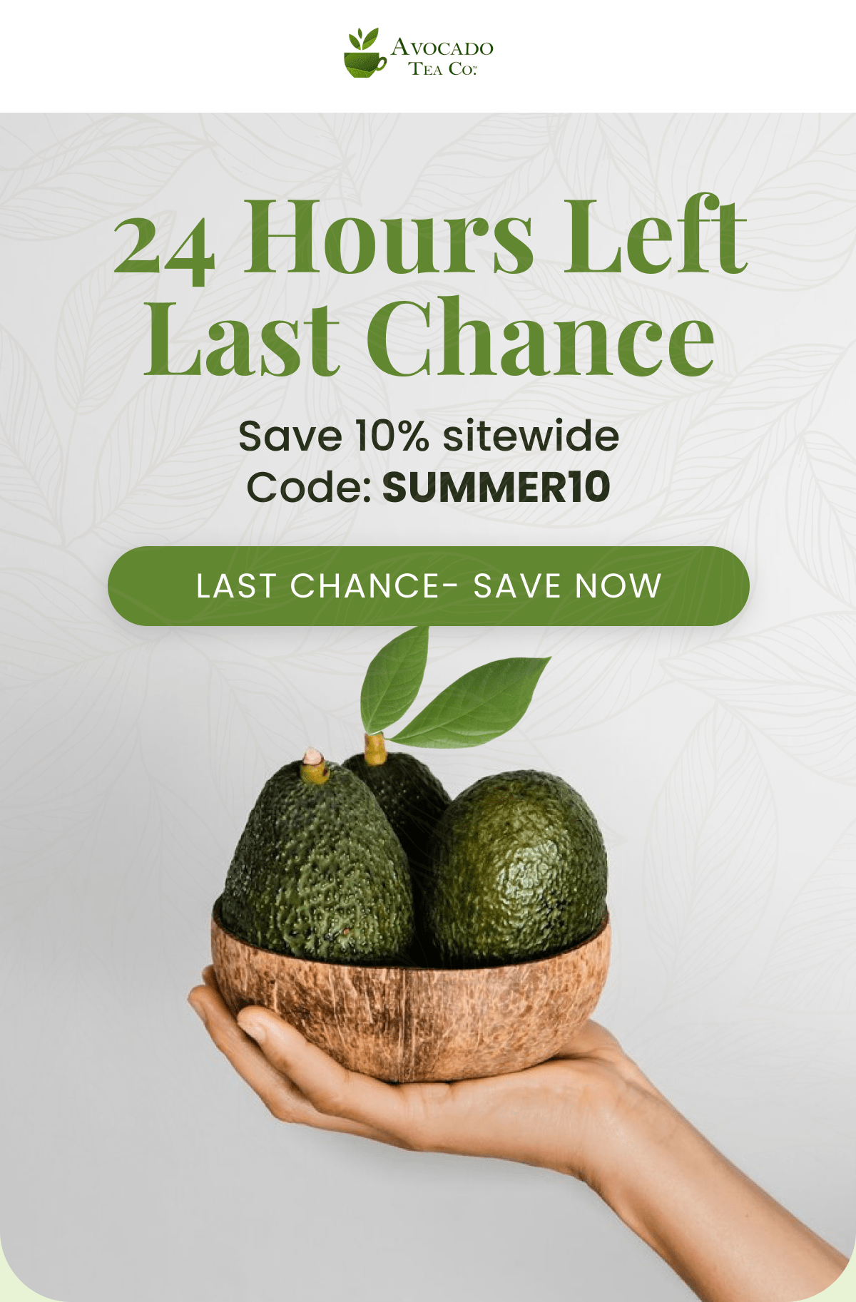 24 Hours Left Last Chance Save 10% Sitewide Code: SUMMER10