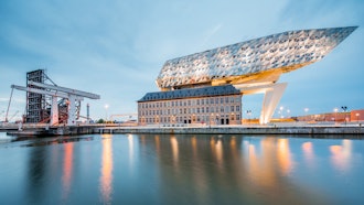 The Port Authority Building, Antwerp, Belgium June 2017.