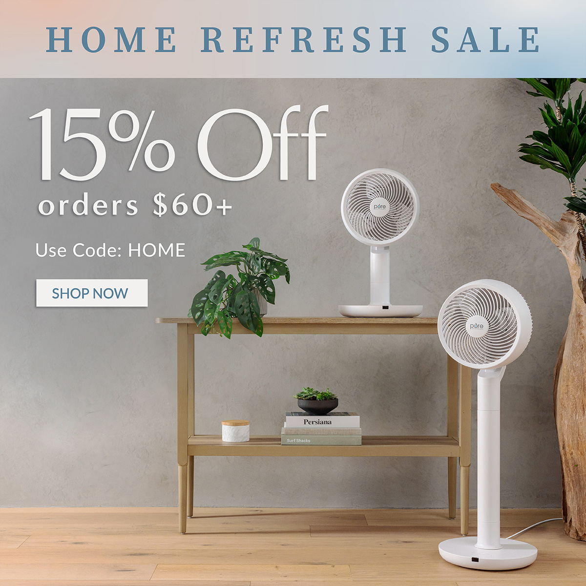 Home Refresh Sale 15% Off Orders $60+ With Code HOME