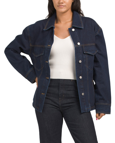 Waist Fitted Denim Jacket