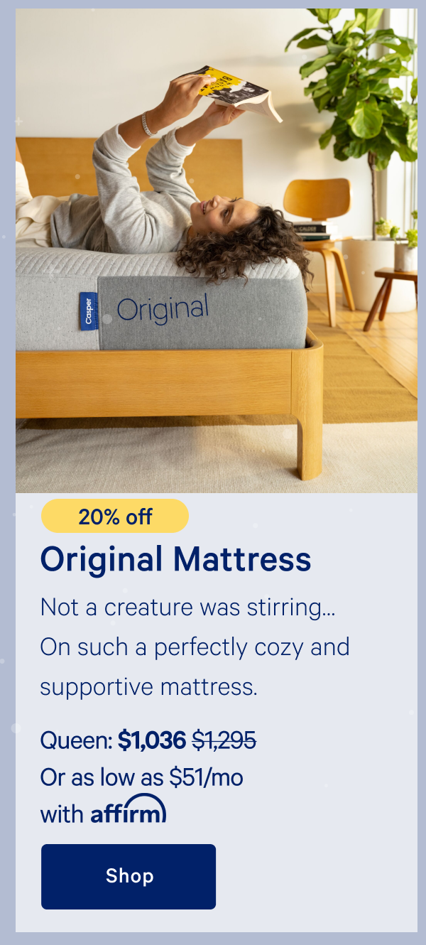 Original Mattress >> 