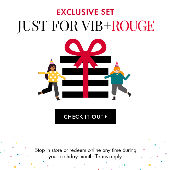 Exclusive Set Just For VIB+ROUGE