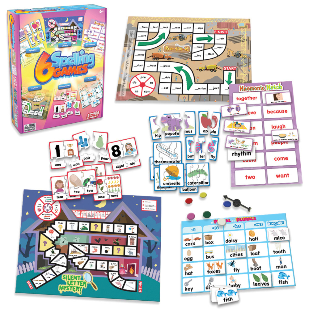 Junior Learning 6 Spelling Games