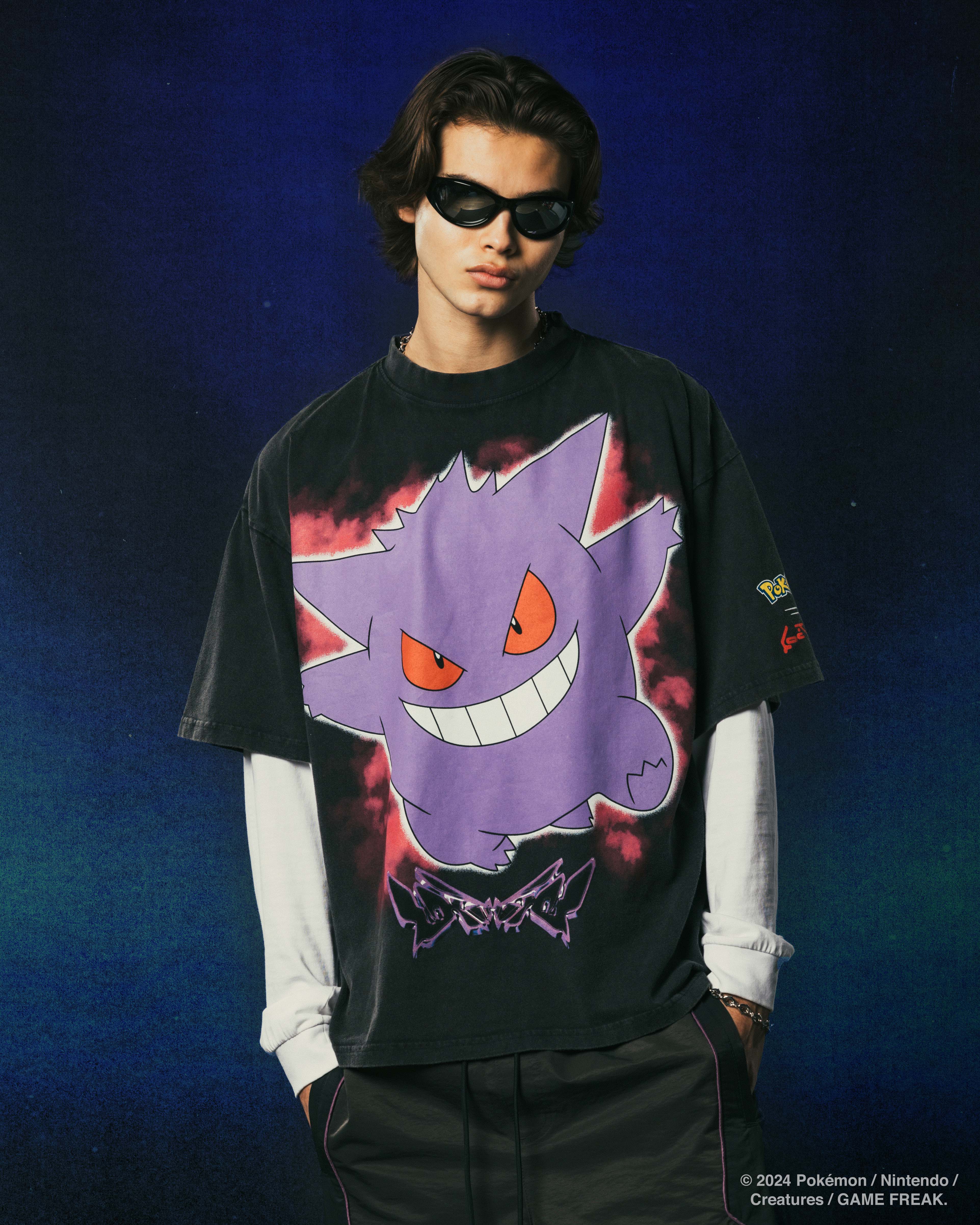 Image of Pokémon By Loiter Gengar Premium T-Shirt Black