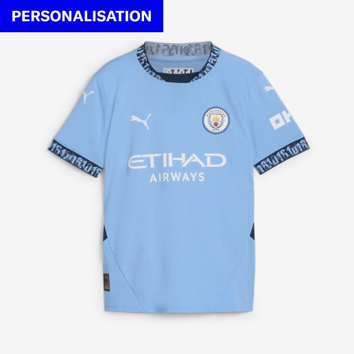 PUMA Manchester City Home Shirt 2024 2025 Juniors