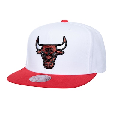  Mitchell & Ness White   Soul Logo Shine 2-Tone Snapback Hat