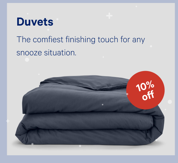 [10% OFF] >> Duvets >> 