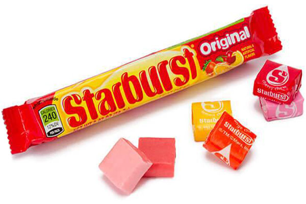 127473 - Starburst Fruit Chews Candy Packs - Original: 36-Piece Box