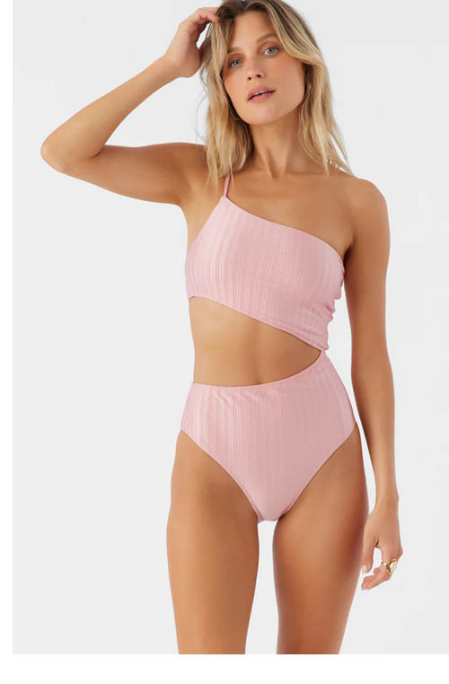 MIZI METALLIC RIB AGADIR ONE PIECE