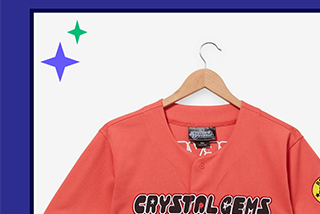 Steven Universe Crystal Gems Baseball Jersey