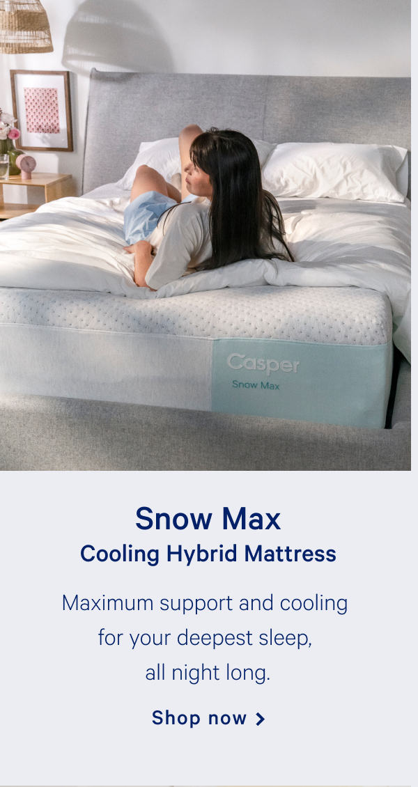 Snow Max Cooling Hybrid Mattress >> Shop now >>