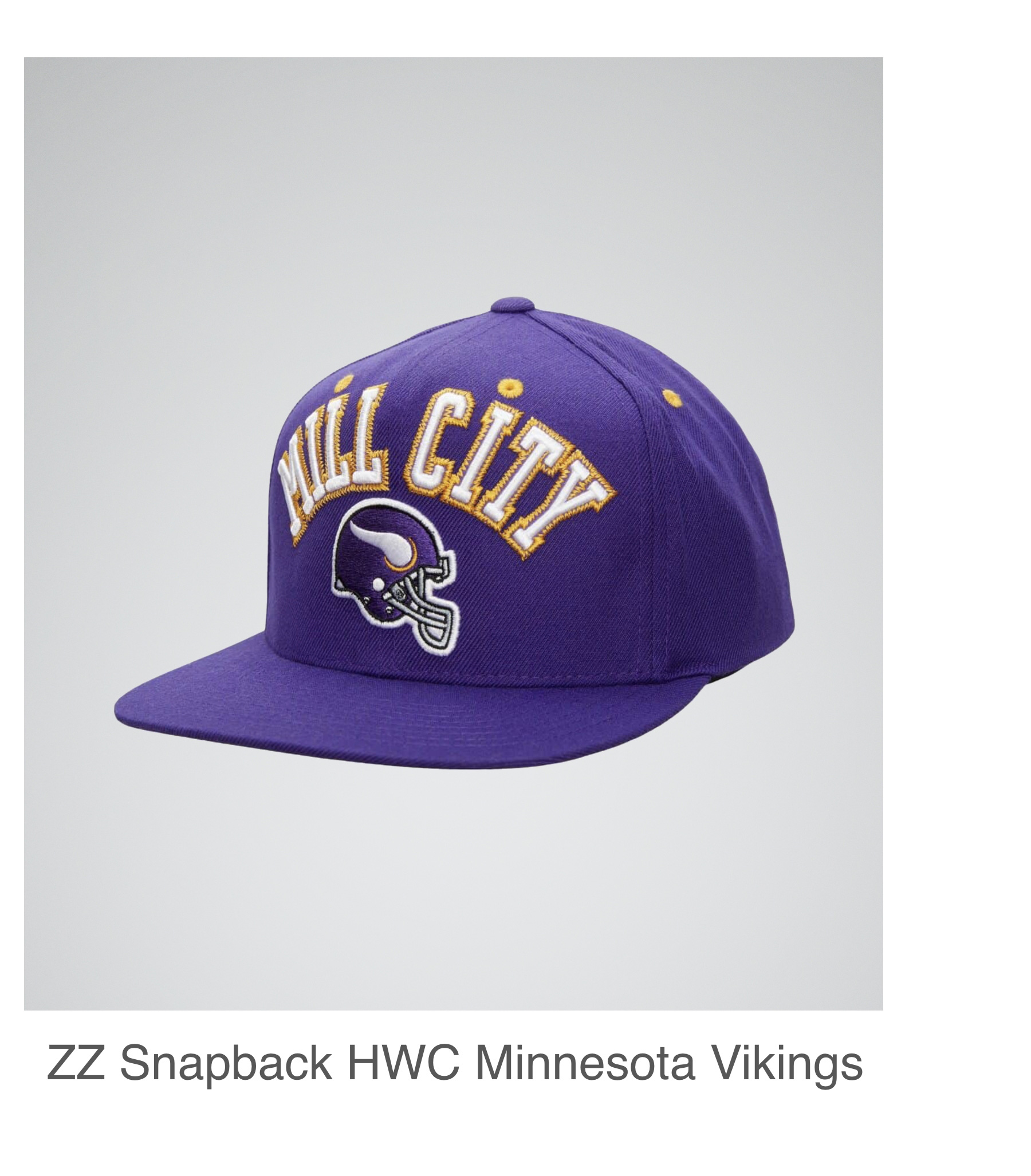 ZZ Snapback HWC Minnesota Vikings