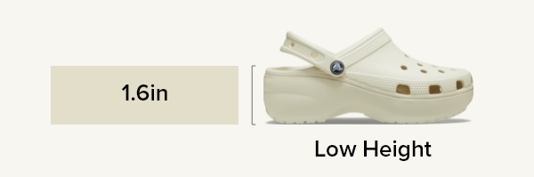 Shop Low Height - Classic Platform Clog