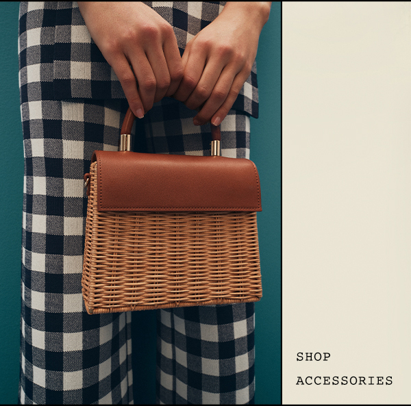 Wicker purse. Shop accessories.