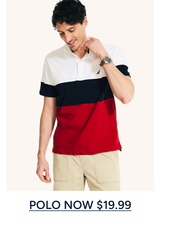 POLO NOW $19.99