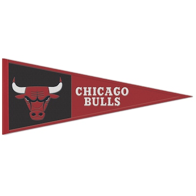 WinCraft Chicago Bulls 13" x 32" Wool Primary Logo Pennant