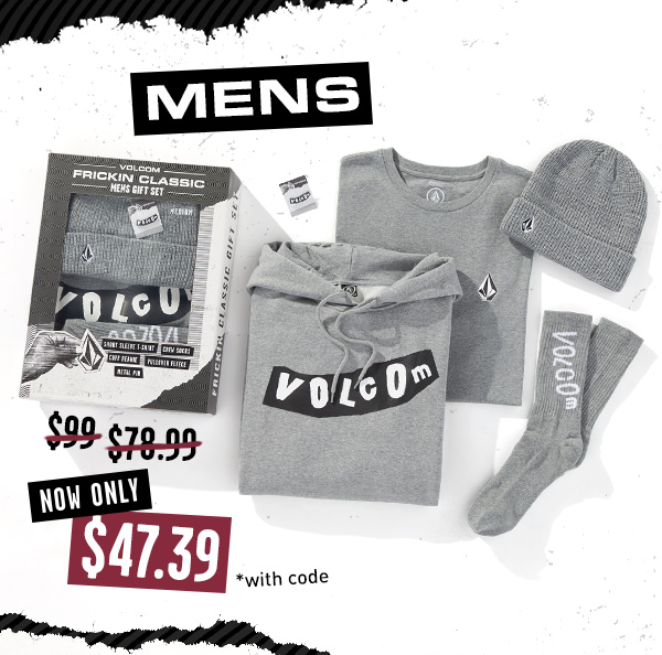 MENS 2023 FRICKIN CLASSICS GIFT SET - HEATHER GREY