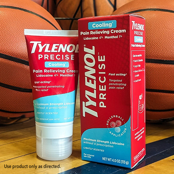 Tylenol Precise Pain Relieving Cooling Cream Product Pack