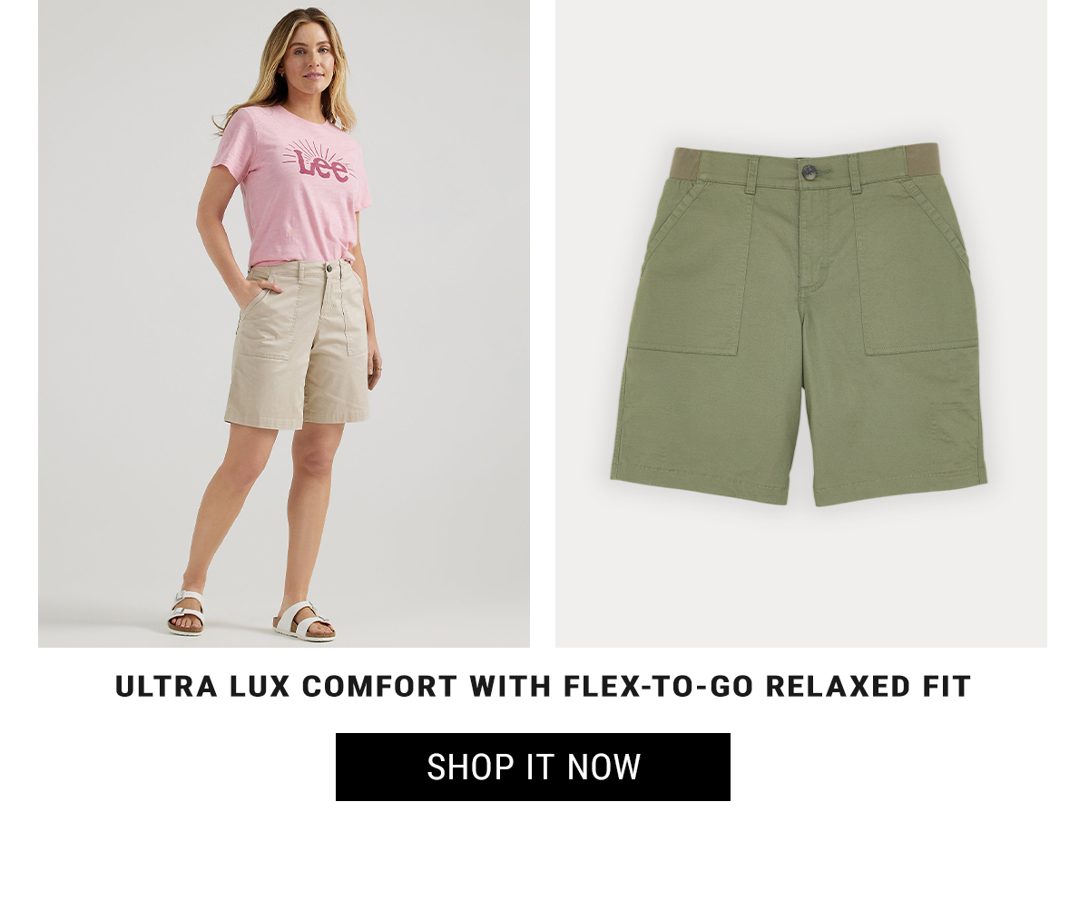 ULTRA LUX COMFORT WITH FLEX-TO-GO RELAXED FIT. Shop it Now