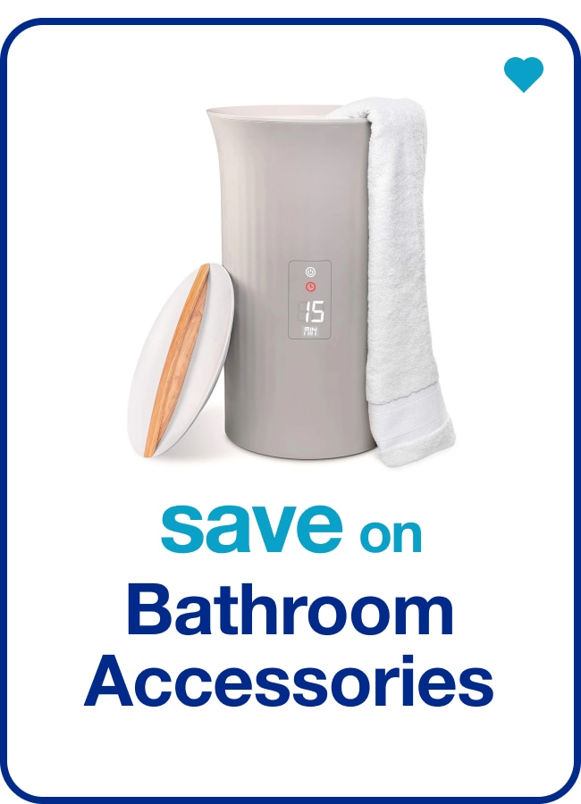 Save on Bathroom Accessories â€” Shop Now!