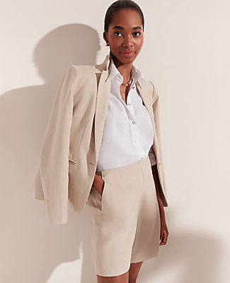 The Petite Hutton Blazer in Texture