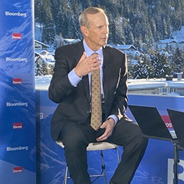 Mike Wirth at World Economic Forum in Davos