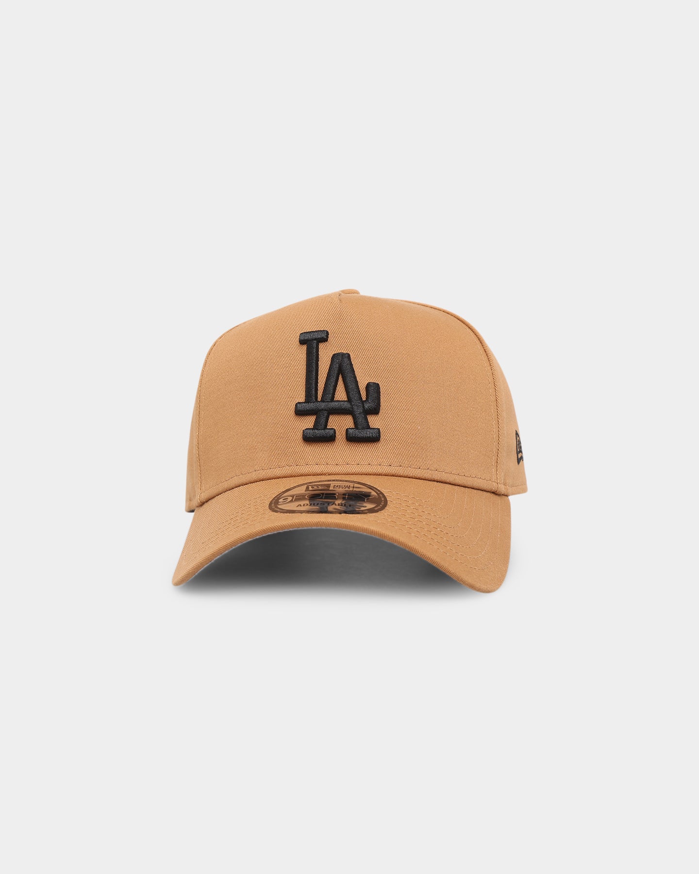 Image of New Era Los Angeles Dodgers 9FORTY A-Frame Wheat