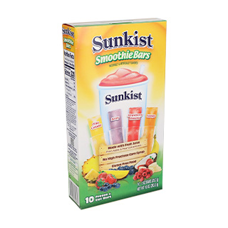 10-ct. Sunkist smoothie bars