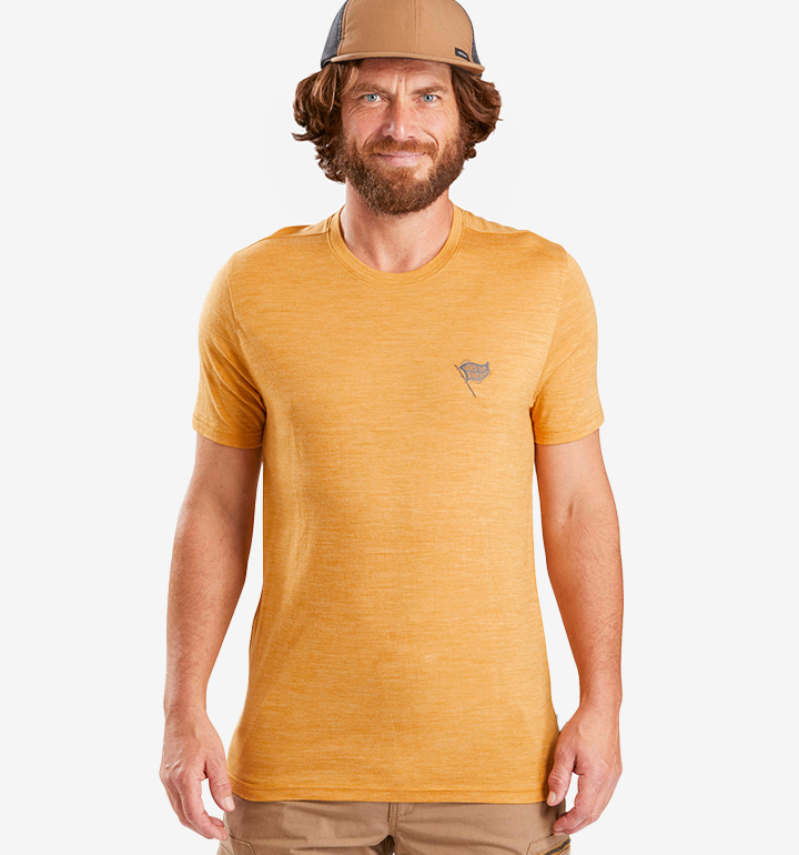 Forclaz Men's Travel 500 Merino Wool T-Shirt