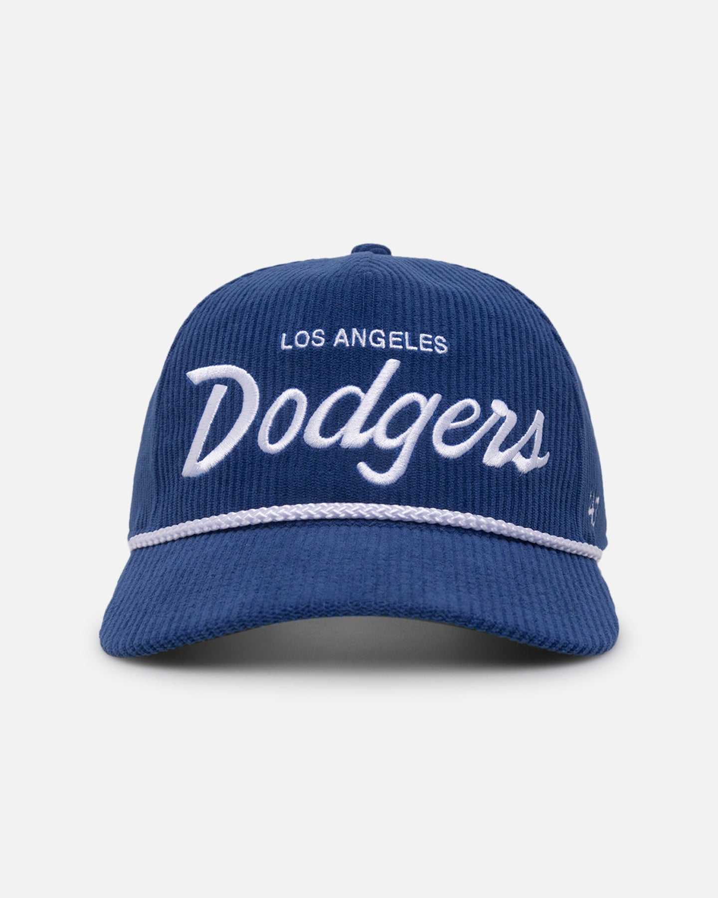 Image of 47 Brand Los Angeles Dodgers 'MLB Opening Day' Corduroy Crossrope Hitch Snapback Royal