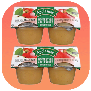 4-ct. homestyle applesauce packs