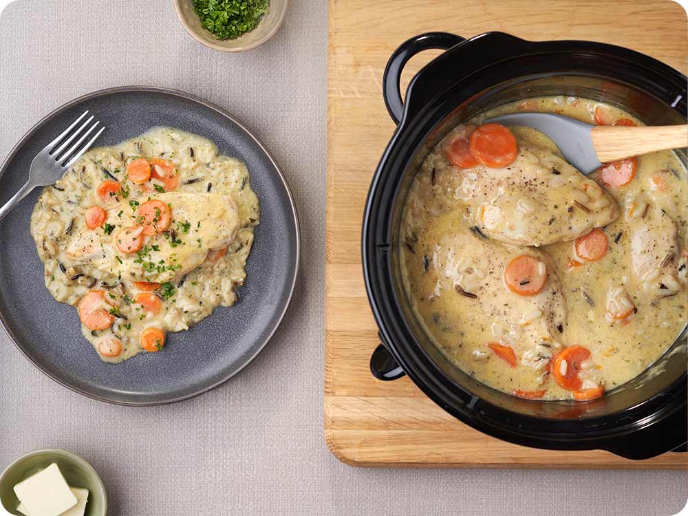 Creamy Chicken & Wild Rice