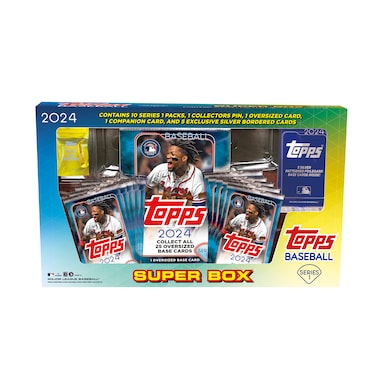 2024 Topps Series 1 Baseball Factory Sealed Super Box