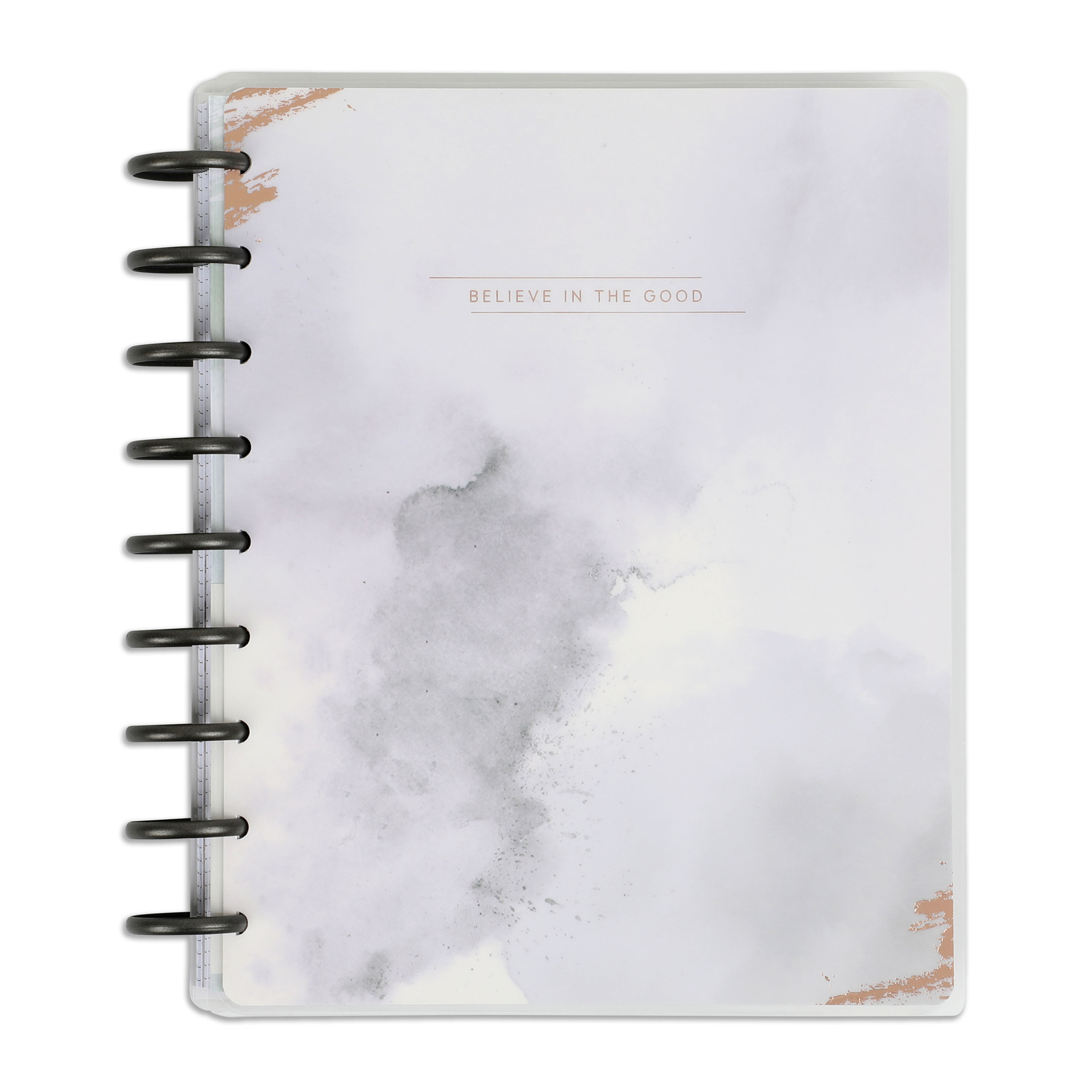 Image of Undated Soft Watercolor Happy Planner - Classic Horizontal Layout - 12 Months