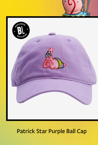 Patrick Star Purple Ball Cap