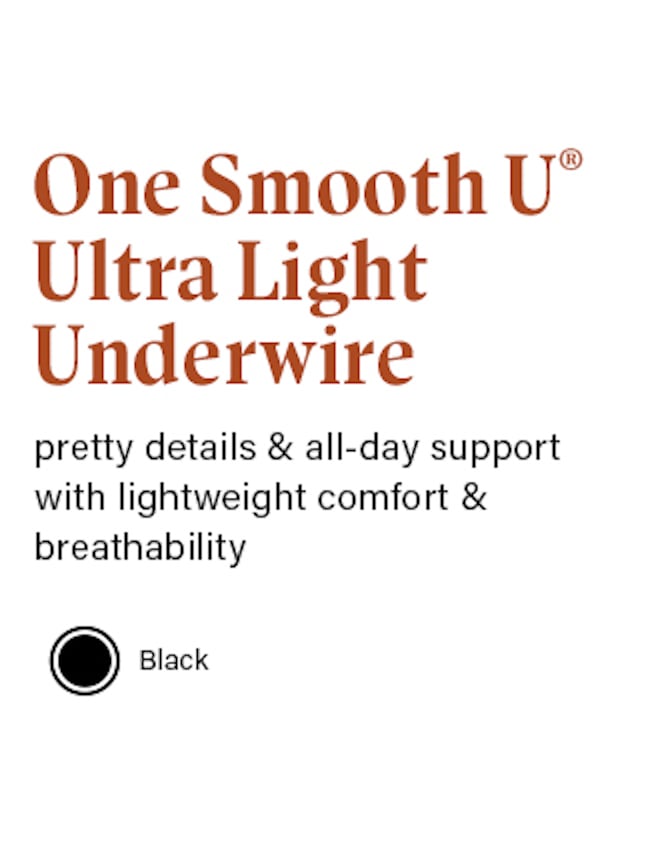 One Smooth U Ultra Light Underwire Bra