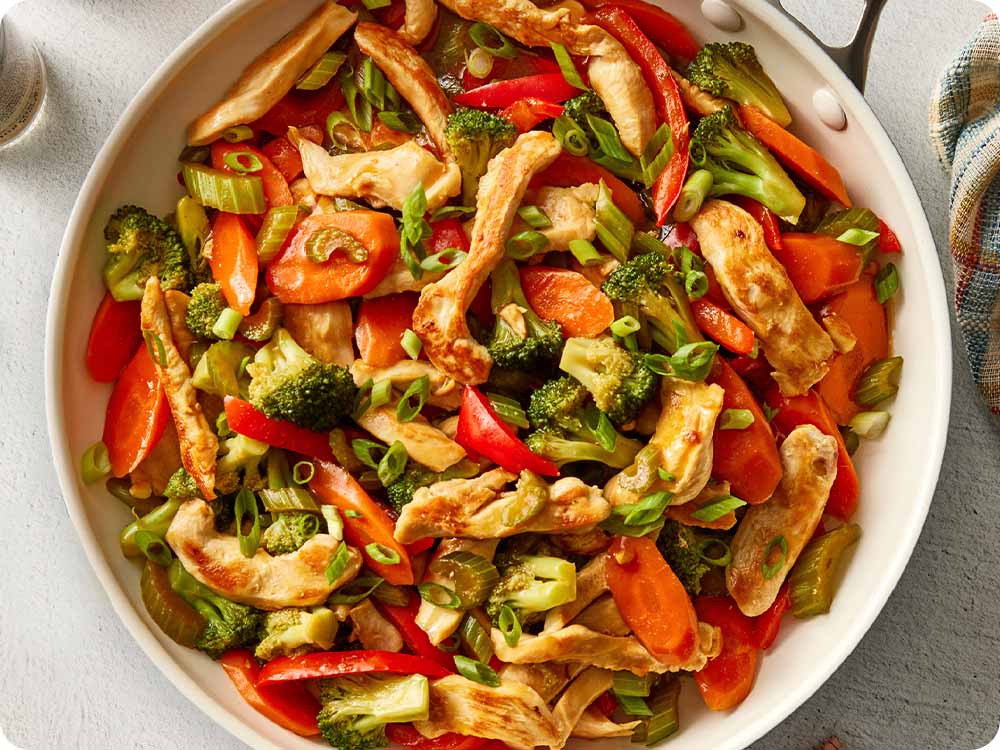 Chicken & Vegetable Stir Fry